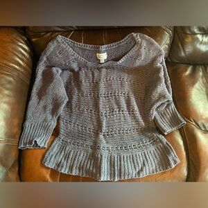 American Eagle dolman boat neck lightweight sweater women’s medium